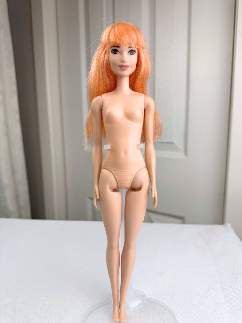 💚3/$20 Patchwork Denim Barbie Fashionistas Doll 2017 Nude